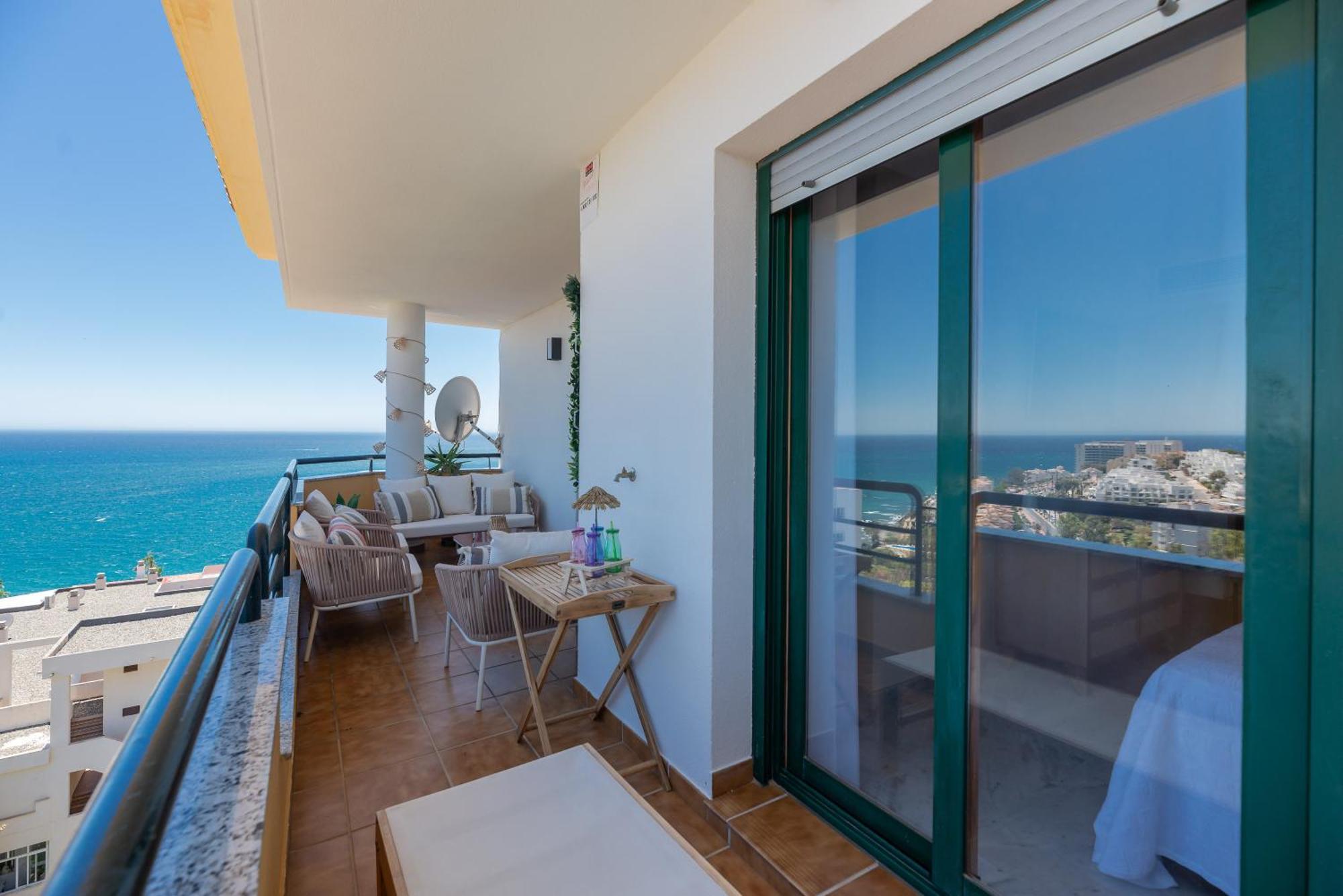 Luxury 4Bdr Penthouse With Sea Views Daire Benalmádena Dış mekan fotoğraf